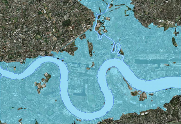 How London might be affected by flooding - The Cassandra Syndrome